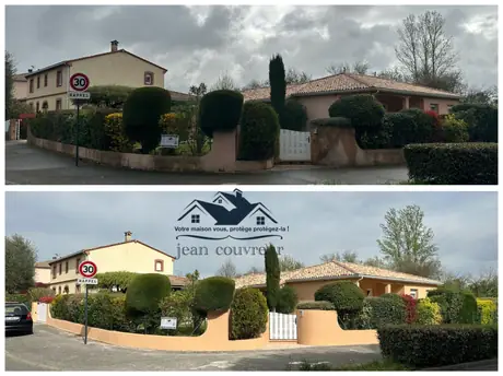 Chantier réalisé par M JEAN COUVREUR en Haute-Garonne