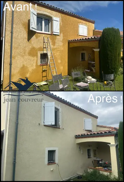 Chantier réalisé par M JEAN COUVREUR en Haute-Garonne