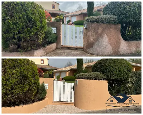 Chantier réalisé par M JEAN COUVREUR en Haute-Garonne