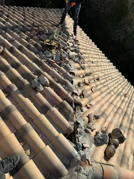 Chantier réalisé par M JEAN COUVREUR en Haute-Garonne
