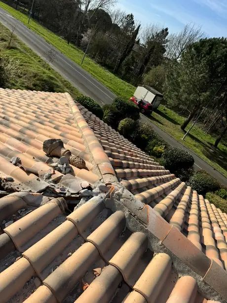 Chantier réalisé par M JEAN COUVREUR en Haute-Garonne
