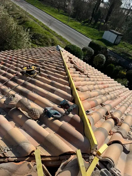 Chantier réalisé par M JEAN COUVREUR en Haute-Garonne