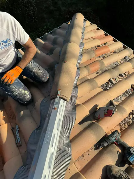 Chantier réalisé par M JEAN COUVREUR en Haute-Garonne
