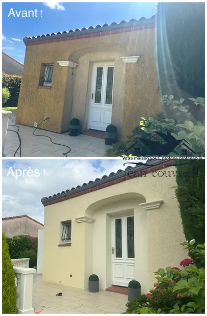 Chantier réalisé par M JEAN COUVREUR en Haute-Garonne