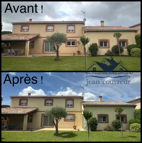 Chantier réalisé par M JEAN COUVREUR en Haute-Garonne